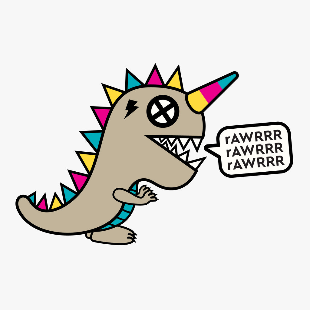 Dinocorn rAWRRR Graphic
