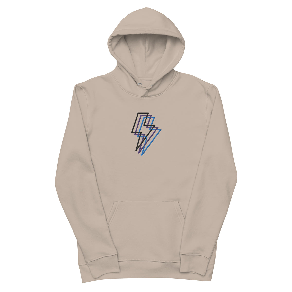 Powder blue bolts clearance hoodie