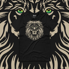 ALI's Tarot Green Eyed Heart of a Lion Tee Black – FLUXX Collective