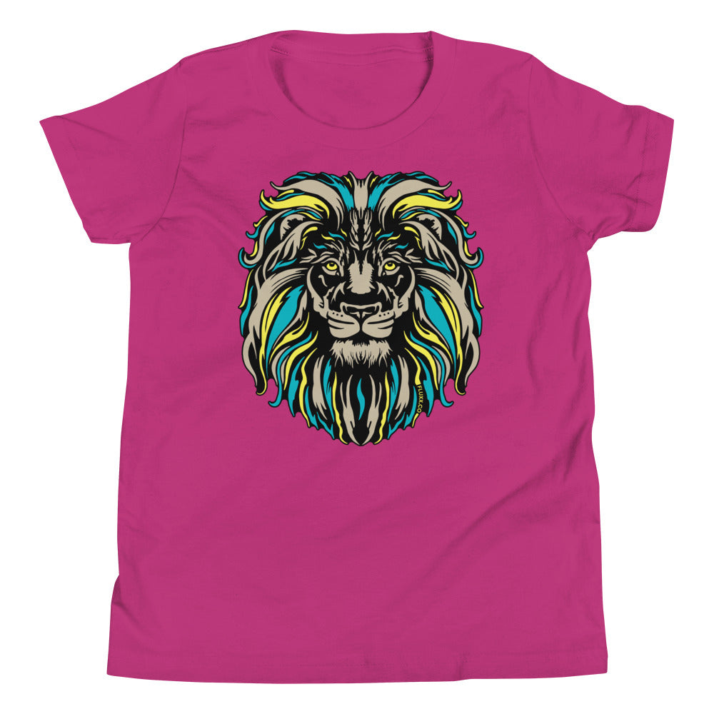 Heart of a Lion Youth Tee Berry