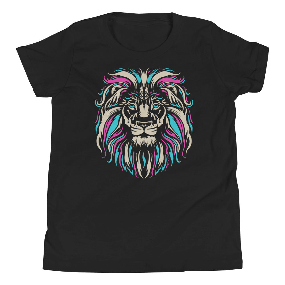 Heart of a Lion Youth Tee Black